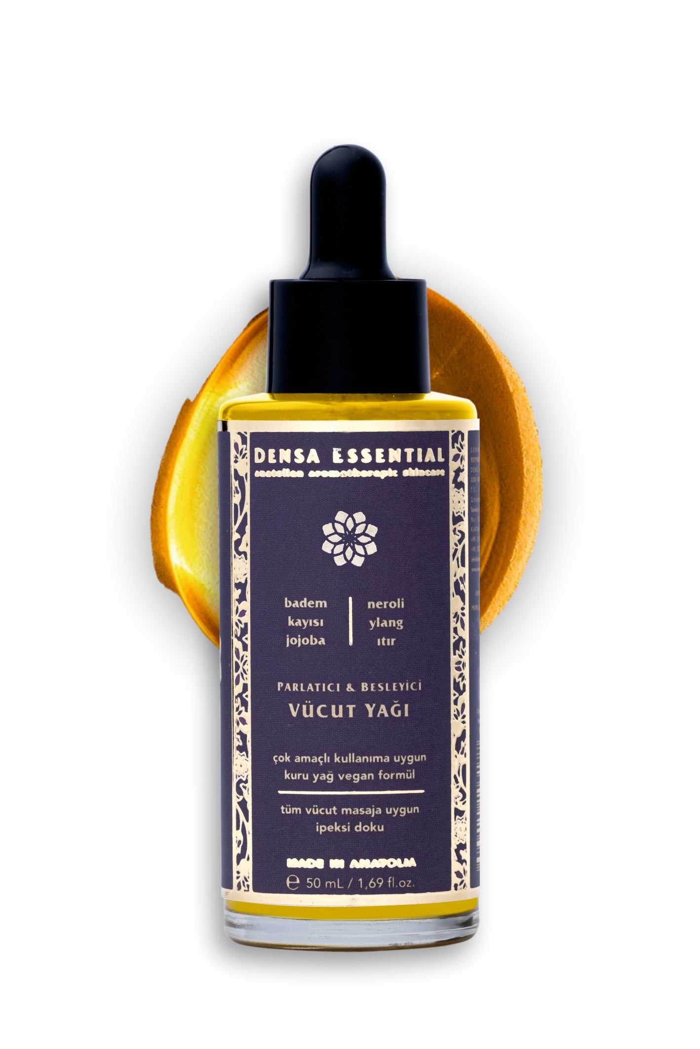 İPEKSİ KURU YAĞ - PARLATICI/BESLEYİCİ/NEMLENDİRME ETKİLİ VÜCUT YAĞI 50 ML
