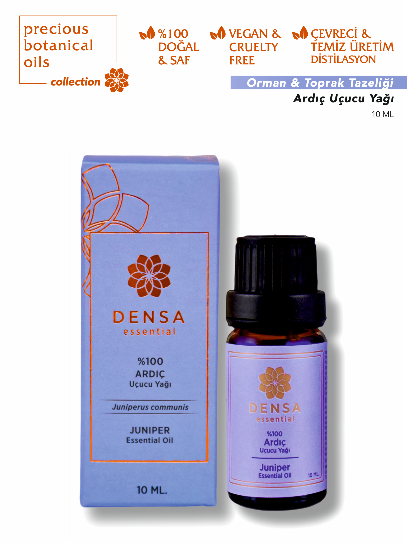 %100 Ardıç Uçucu Yağı 10 ML
