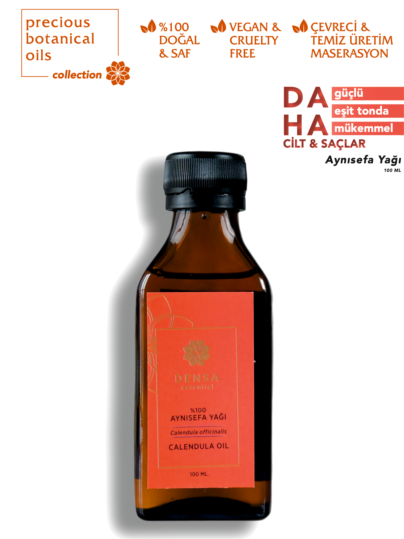 %100 Aynısefa (Kalendula) Yağı 100 ML