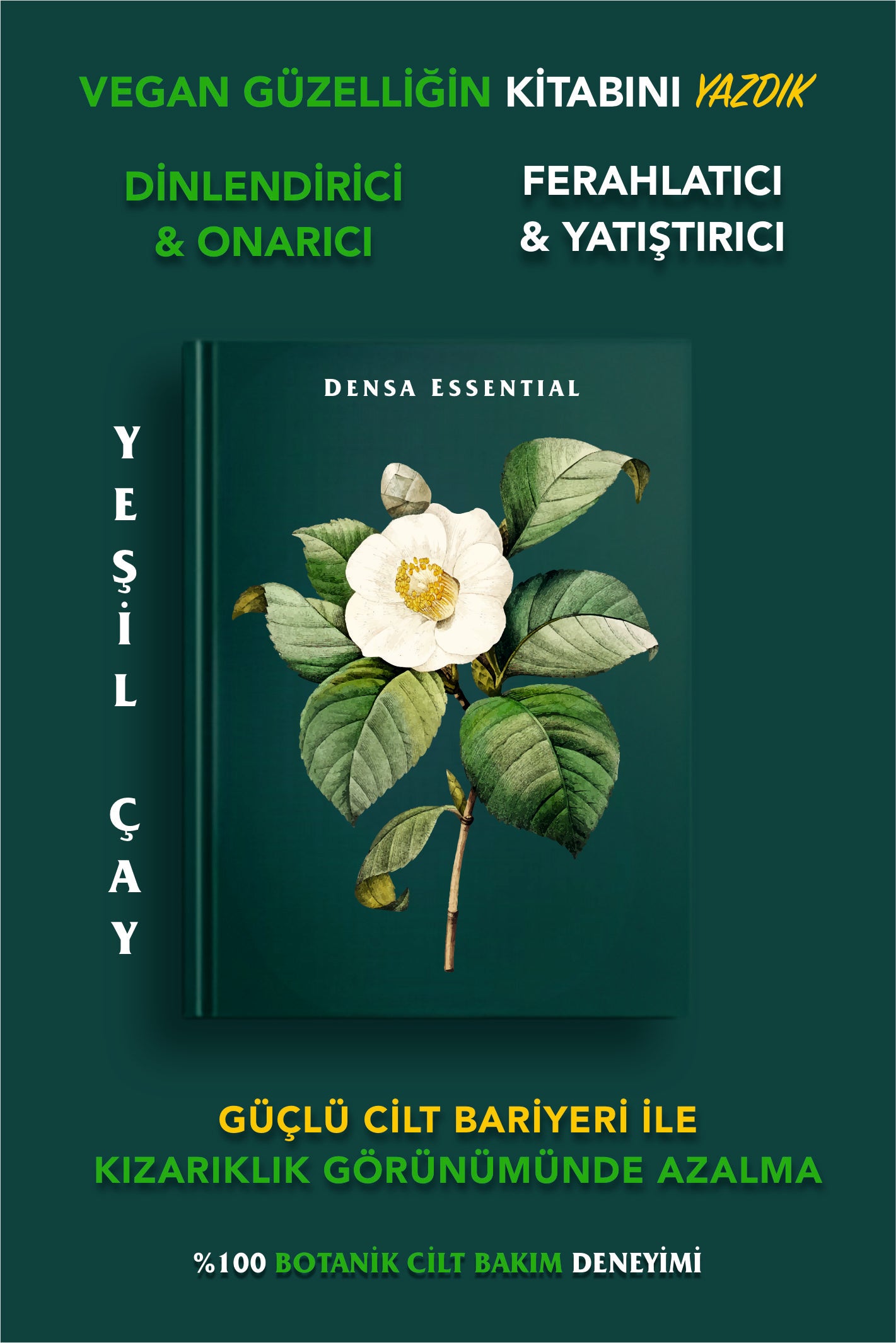 HASSAS CİLTLERE ÖZEL DİNLENDİRİCİ SERUM - KIZARIKLIK KARŞITI/ONARICI/HİPOALERJENİK ETKİLİ 50 ML
