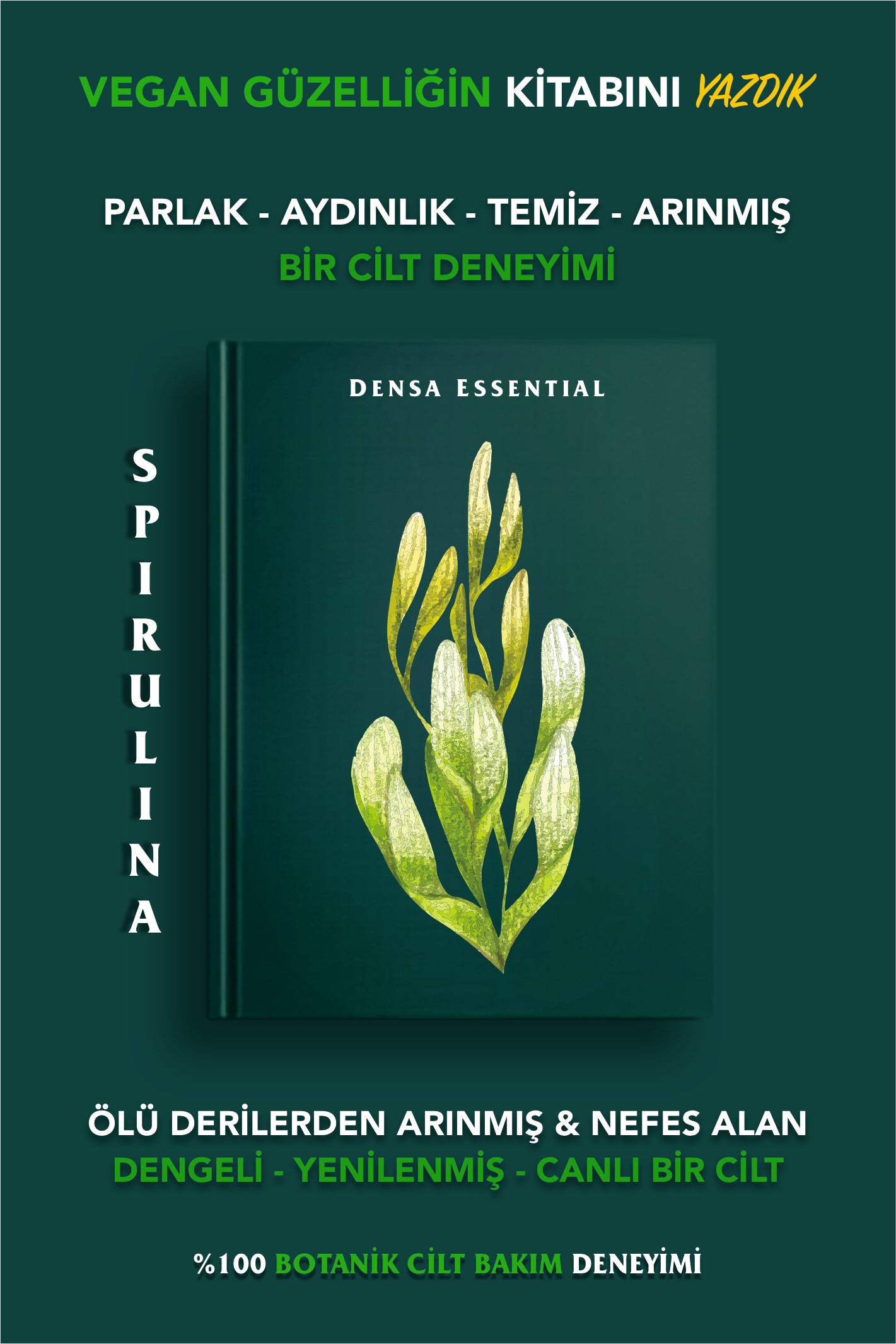 KLOROFİL DETOKS MASKE - ARINDIRICI/DENGELEYİCİ/PARLATICI ETKİLİ 50 ML
