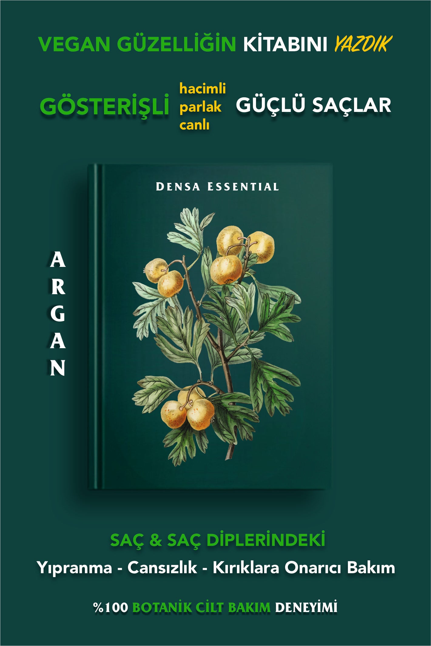DÖKÜLME KARŞITI SAÇ BAKIM YAĞI - ONARICI/GÜÇLENDİRİCİ/BESLEYİCİ/PARLATICI ETKİLİ 50 ML