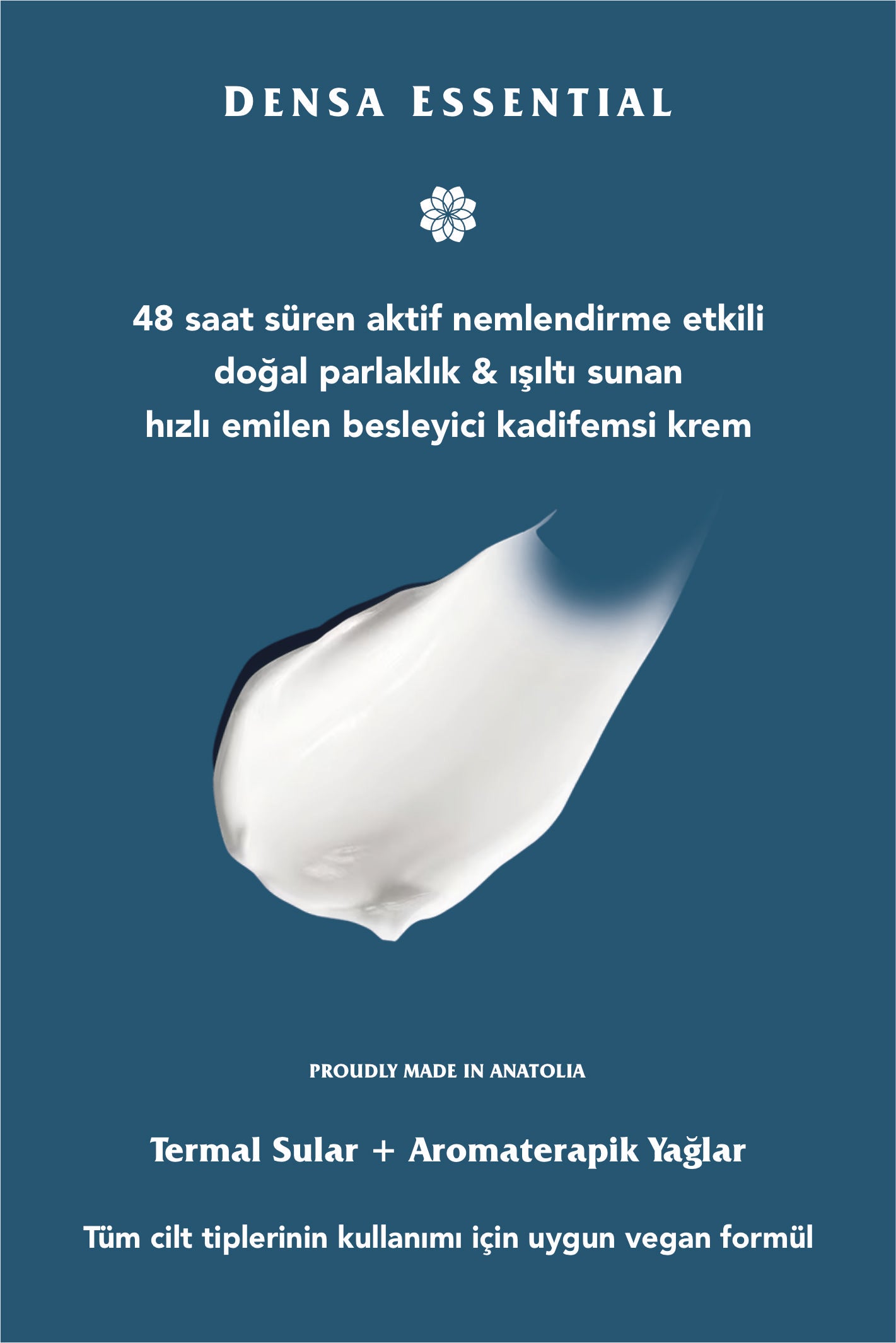 HYDRAQUA NEMLENDİRİCİ & BESLEYİCİ KREM - 48 SAAT AKTİF NEM/DOĞAL PARLAKLIK & IŞILTI ETKİLİ 50 ML