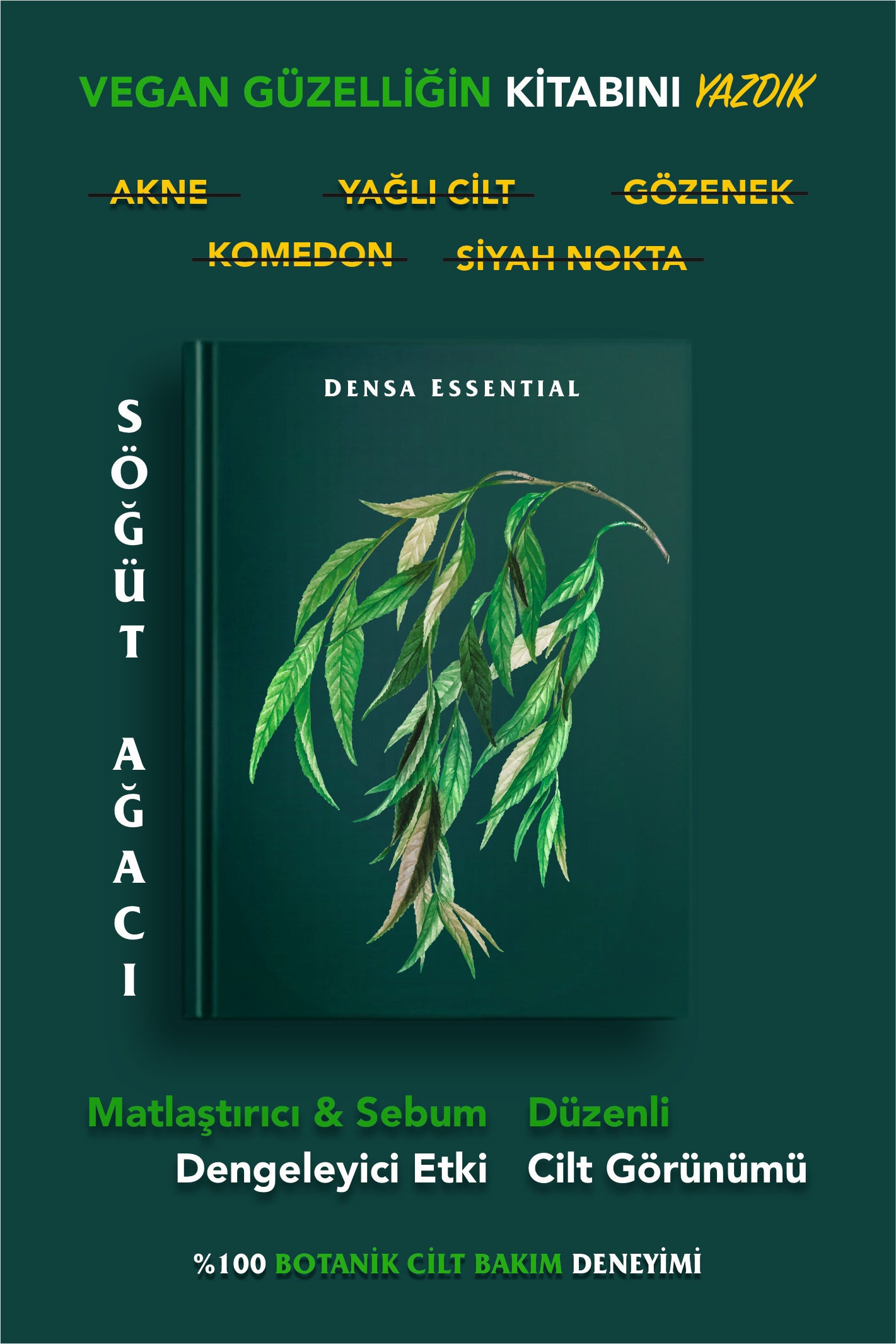 MATLAŞTIRICI & DENGELEYİCİ DETOKS SERUM - AKNE/KOMEDON/SİYAH NOKTA/GÖZENEK/DÜZENSİZ & YAĞLI CİLT KARŞITI ETKİLİ 50