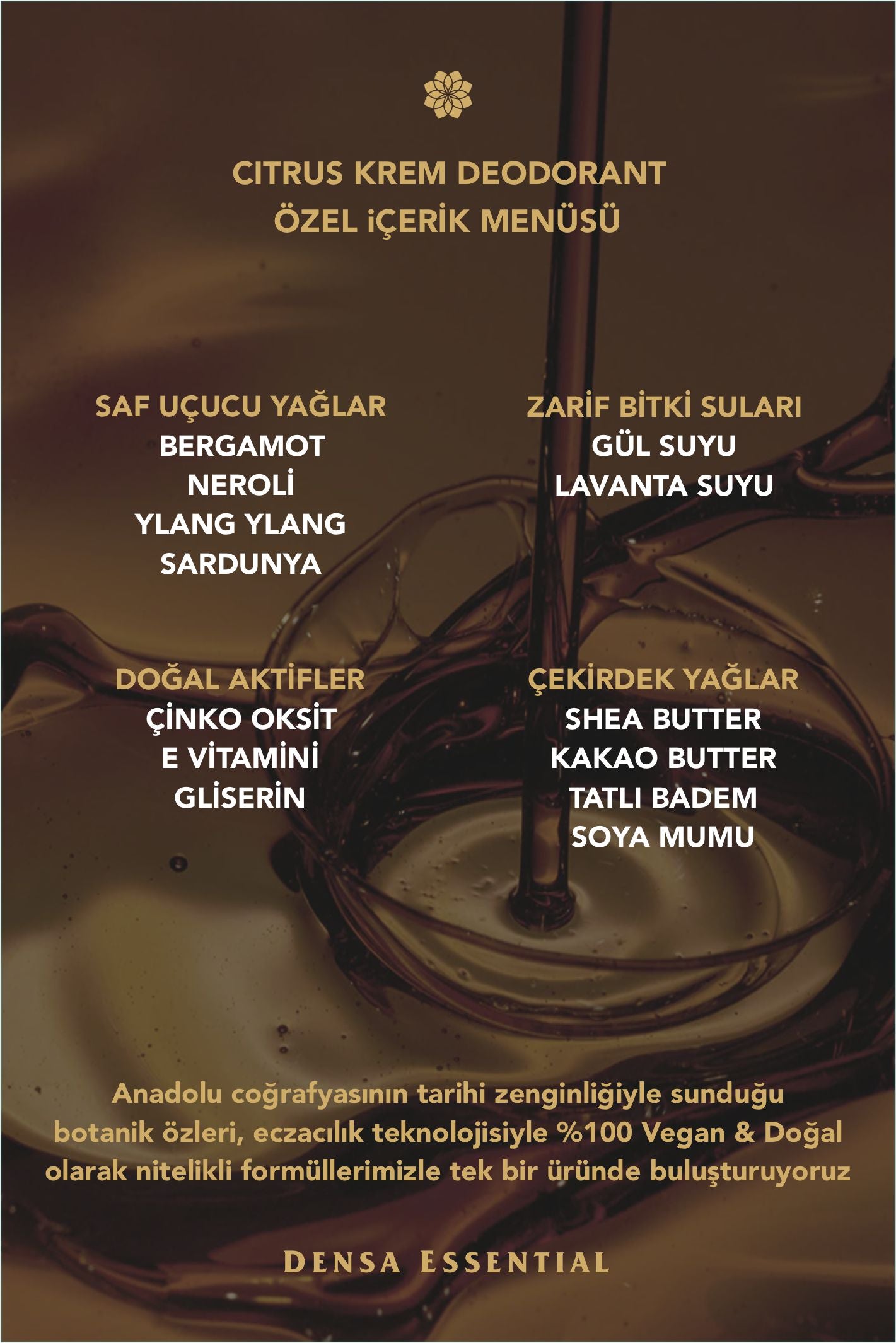 CITRUS KREM DEODORANT - GÜN BOYU SÜREN TAZE NARENCİYE KOKUSU 50 ML