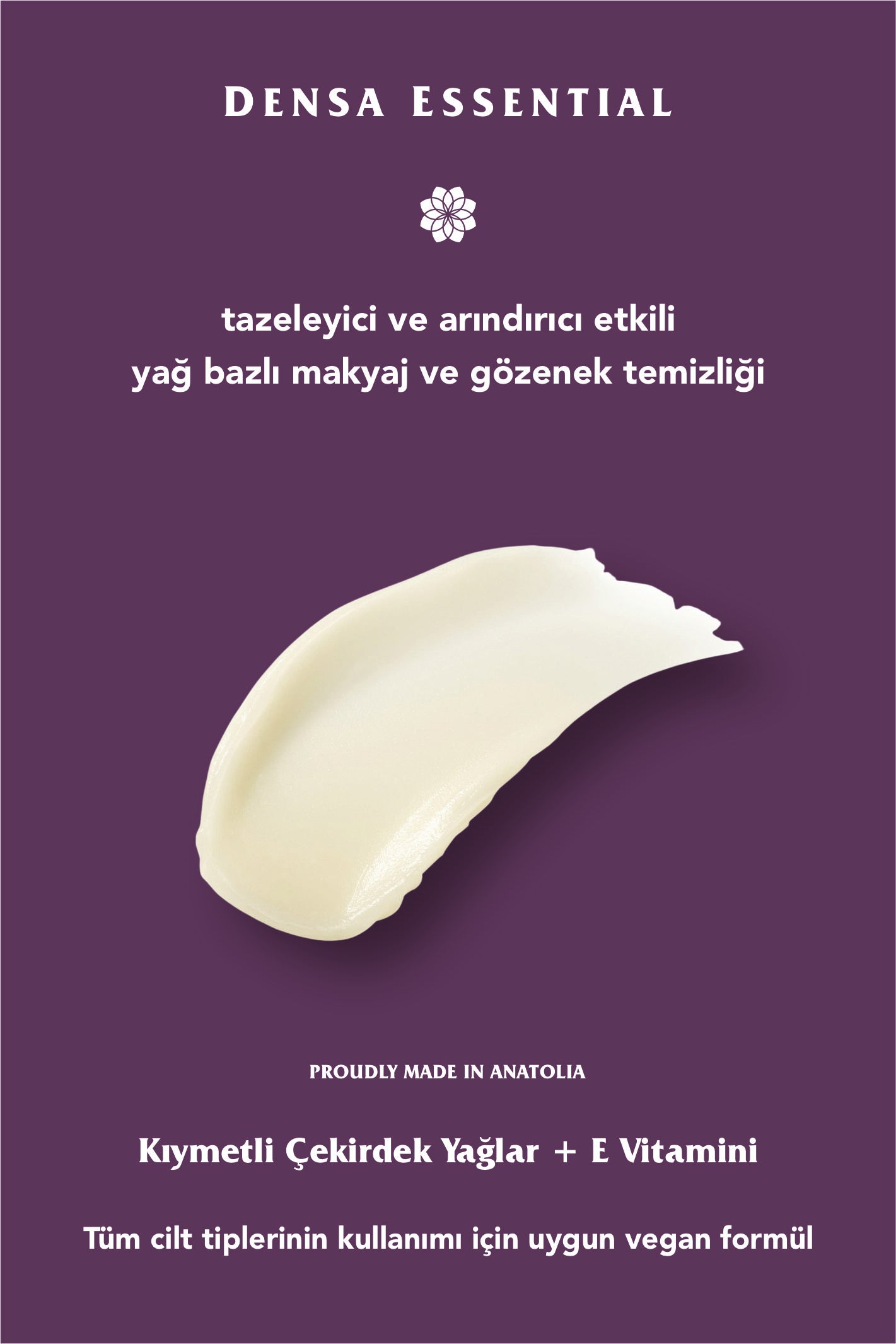 MAKYAJ & GÖZENEK TEMİZLEME BALMI - ARINDIRICI/YENİLEYİCİ/NEMLENDİRİCİ/BESLEYİCİ/PARLAKLIK ETKİLİ 50 ML