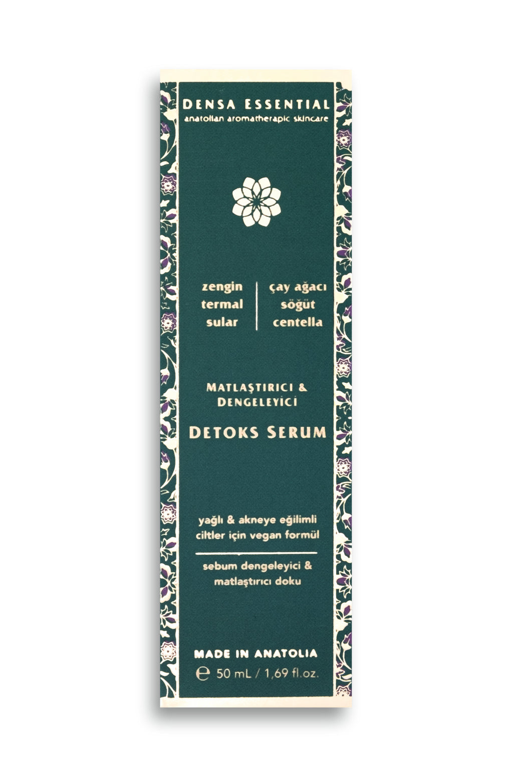 MATLAŞTIRICI & DENGELEYİCİ DETOKS SERUM - AKNE/KOMEDON/SİYAH NOKTA/GÖZENEK/DÜZENSİZ & YAĞLI CİLT KARŞITI ETKİLİ 50