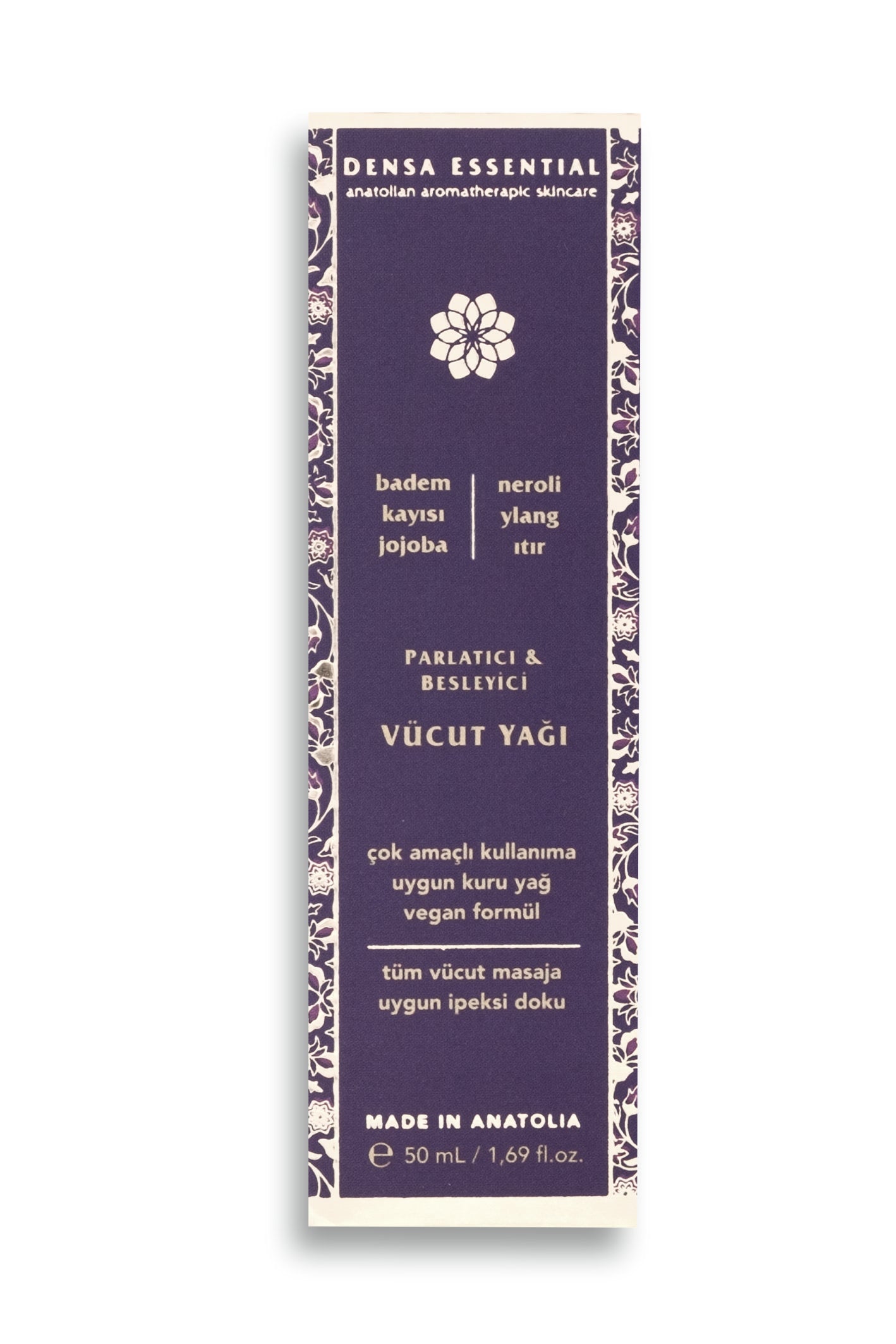 İPEKSİ KURU YAĞ - PARLATICI/BESLEYİCİ/NEMLENDİRME ETKİLİ VÜCUT YAĞI 50 ML