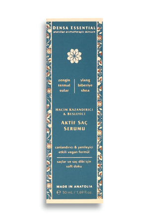 AKTİF SAÇ SERUMU - HACİM KAZANDIRICI/BESLEYİCİ/NEMLENDİRİCİ/ELEKTRİKLENME KARŞITI 50 ML