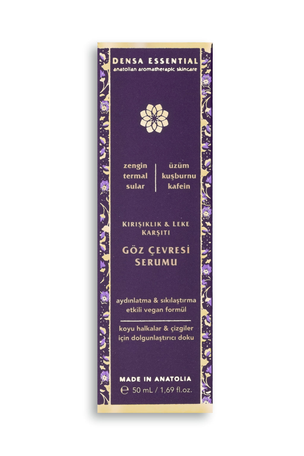 GÖZ ÇEVRESİ SERUMU - KIRIŞIKLIK/LEKE/TORBALANMA/ÇİZGİ/KOYU HALKA KARŞITI & NEMLENDİRİCİ ETKİLİ 50 ML