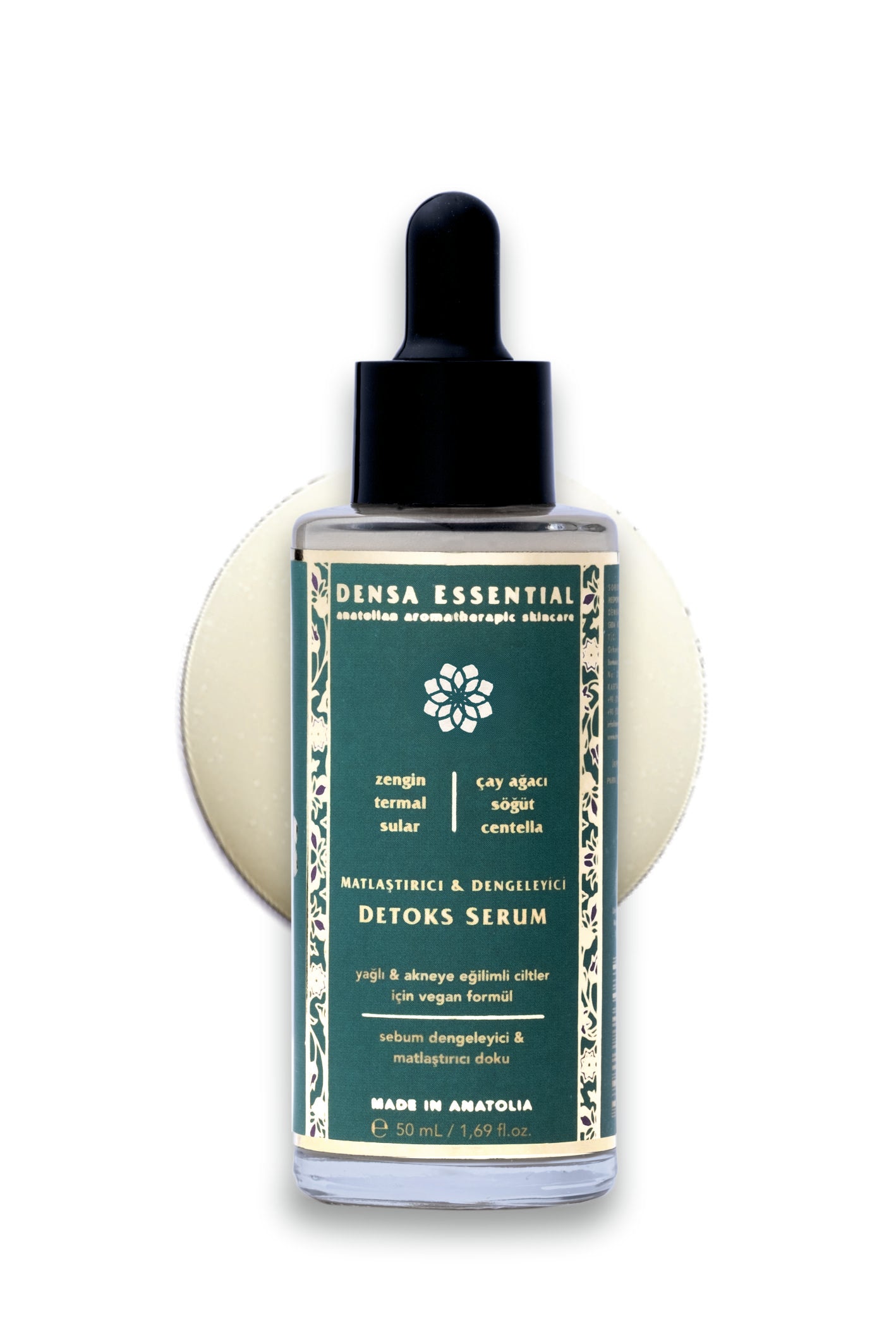 MATLAŞTIRICI & DENGELEYİCİ DETOKS SERUM - AKNE/KOMEDON/SİYAH NOKTA/GÖZENEK/DÜZENSİZ & YAĞLI CİLT KARŞITI ETKİLİ 50