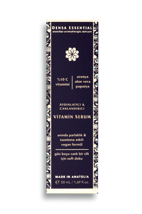 AYDINLATICI - CANLANDIRICI - LEKE KARŞITI %10 C VİTAMİNİ SERUM - 50 ML