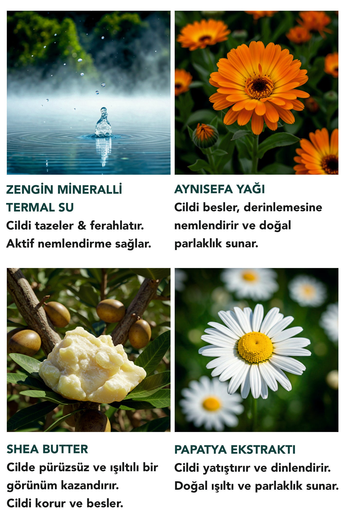 HYDRAQUA NEMLENDİRİCİ & BESLEYİCİ KREM - 48 SAAT AKTİF NEM/DOĞAL PARLAKLIK & IŞILTI ETKİLİ 50 ML