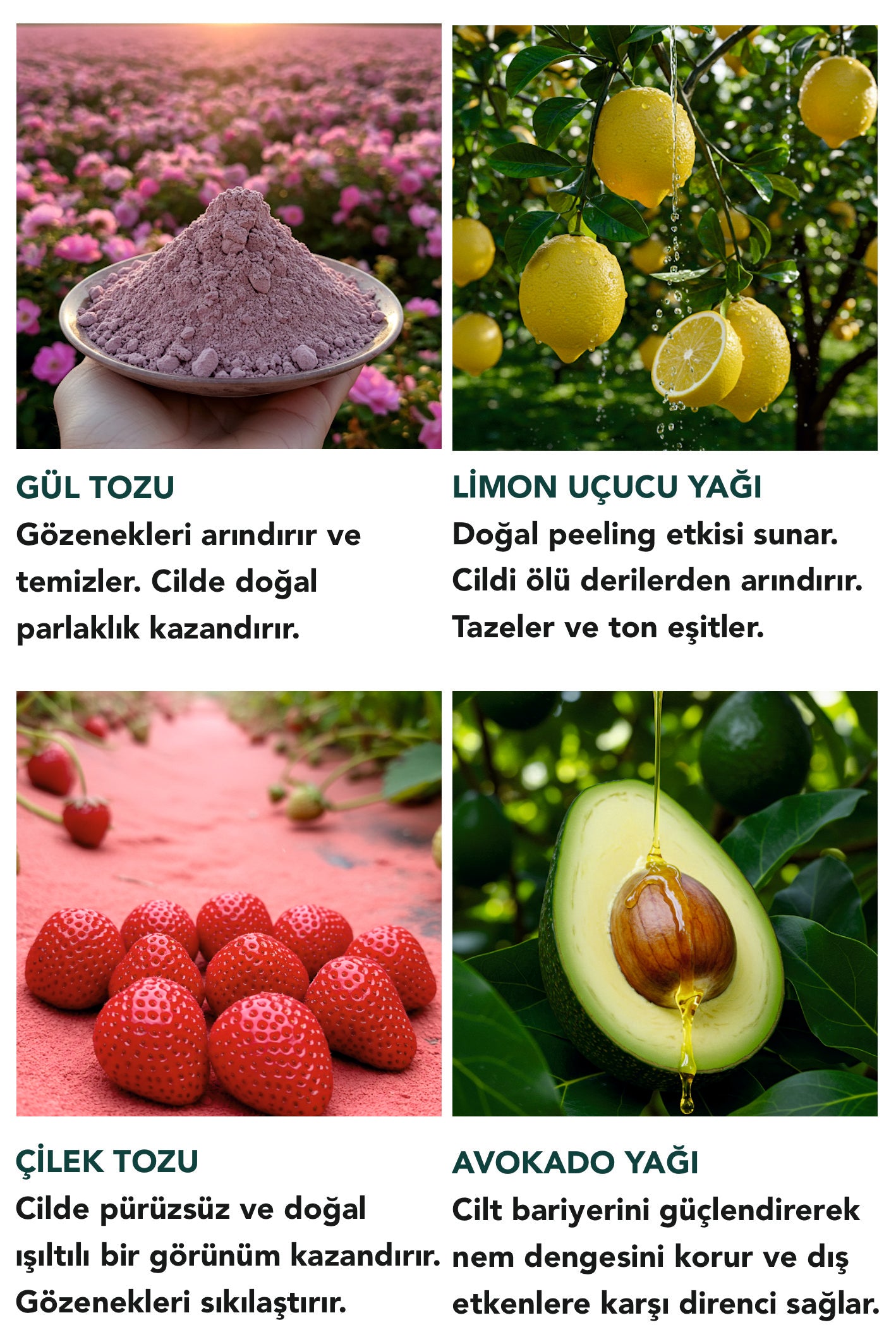 MEYVE OVMASI - DOĞAL PEELING ETKİLİ, ARINDIRICI & GÖZENEK TEMİZLEYİCİ ETKİLİ 50 ML