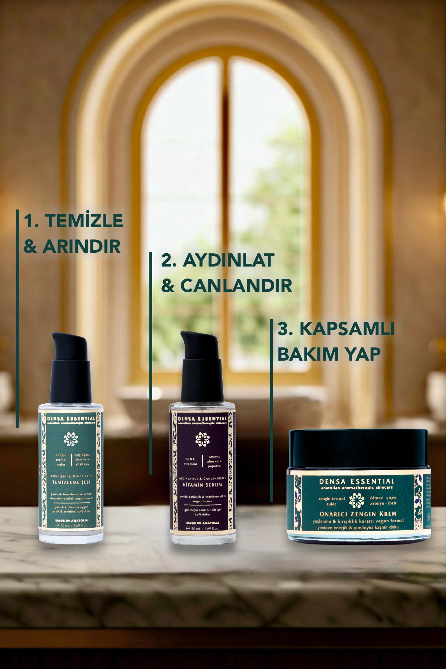 ONARICI ZENGİN KREM - YAŞLANMA & KIRIŞIKLIK KARŞITI ETKİLİ 50 ML