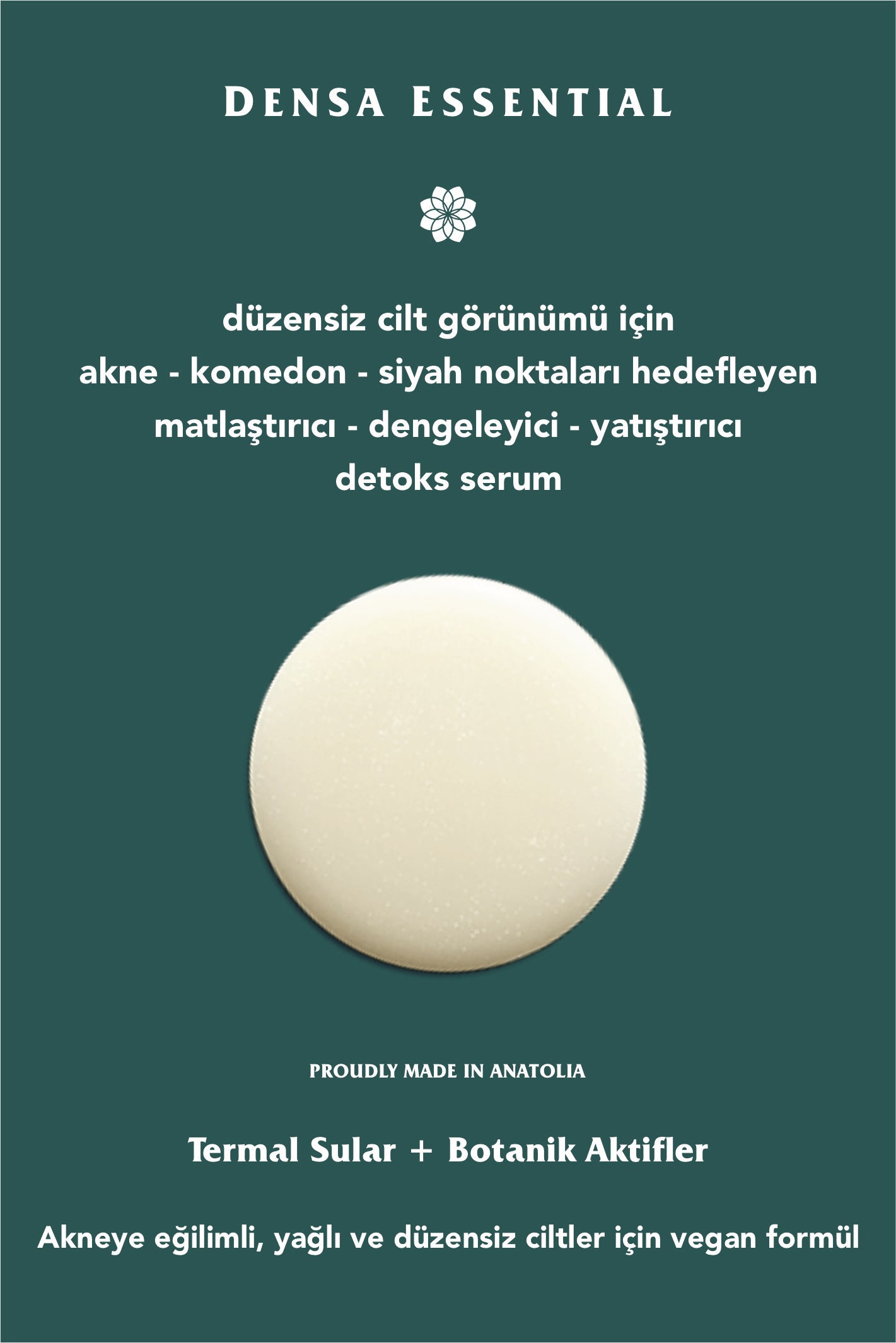 MATLAŞTIRICI & DENGELEYİCİ DETOKS SERUM - AKNE/KOMEDON/SİYAH NOKTA/GÖZENEK/DÜZENSİZ & YAĞLI CİLT KARŞITI ETKİLİ 50