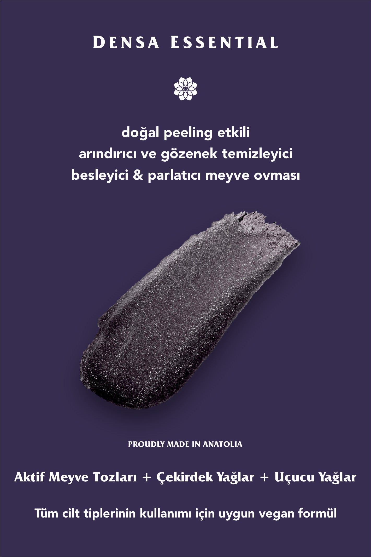 MEYVE OVMASI - DOĞAL PEELING ETKİLİ, ARINDIRICI & GÖZENEK TEMİZLEYİCİ ETKİLİ 50 ML