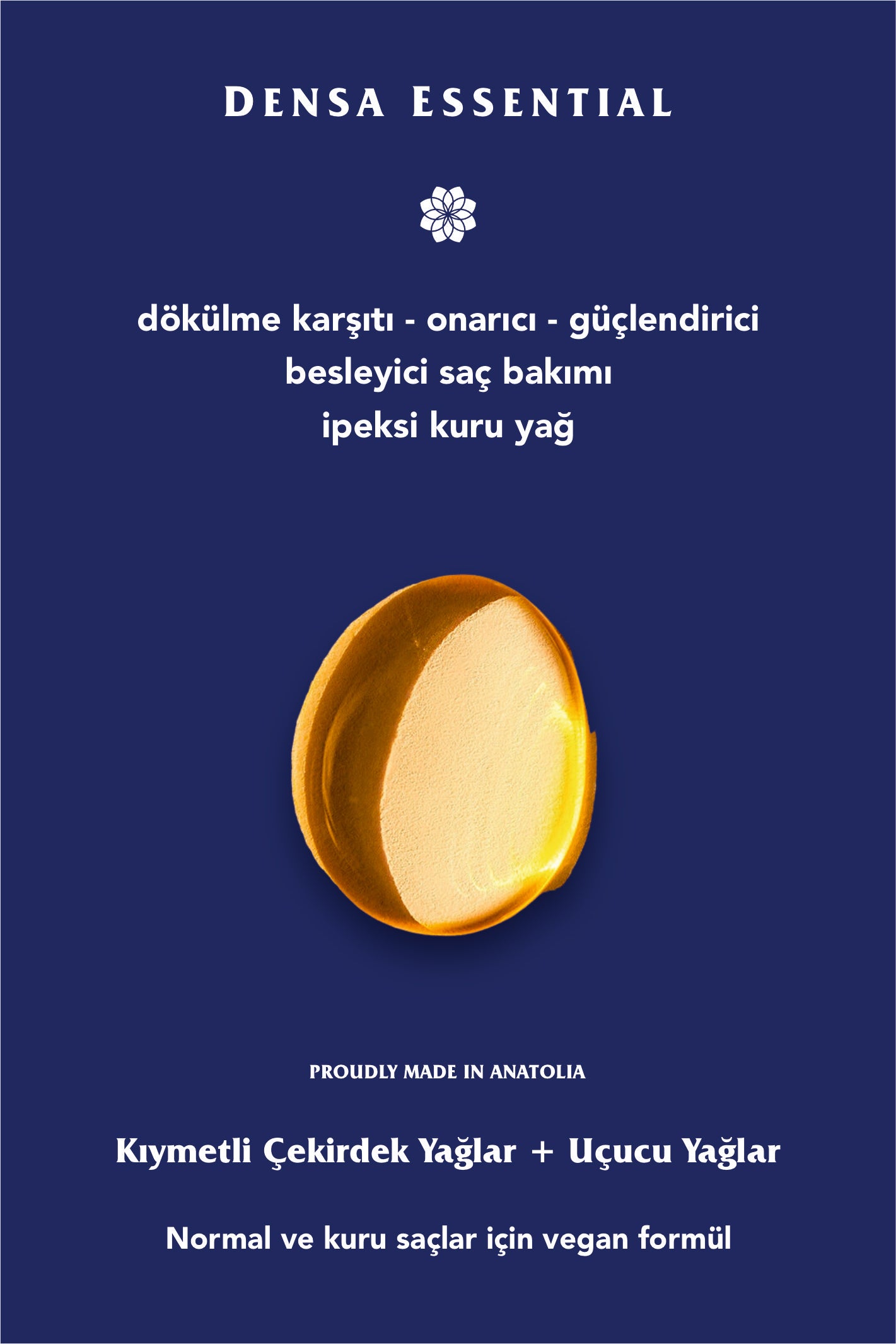DÖKÜLME KARŞITI SAÇ BAKIM YAĞI - ONARICI/GÜÇLENDİRİCİ/BESLEYİCİ/PARLATICI ETKİLİ 50 ML