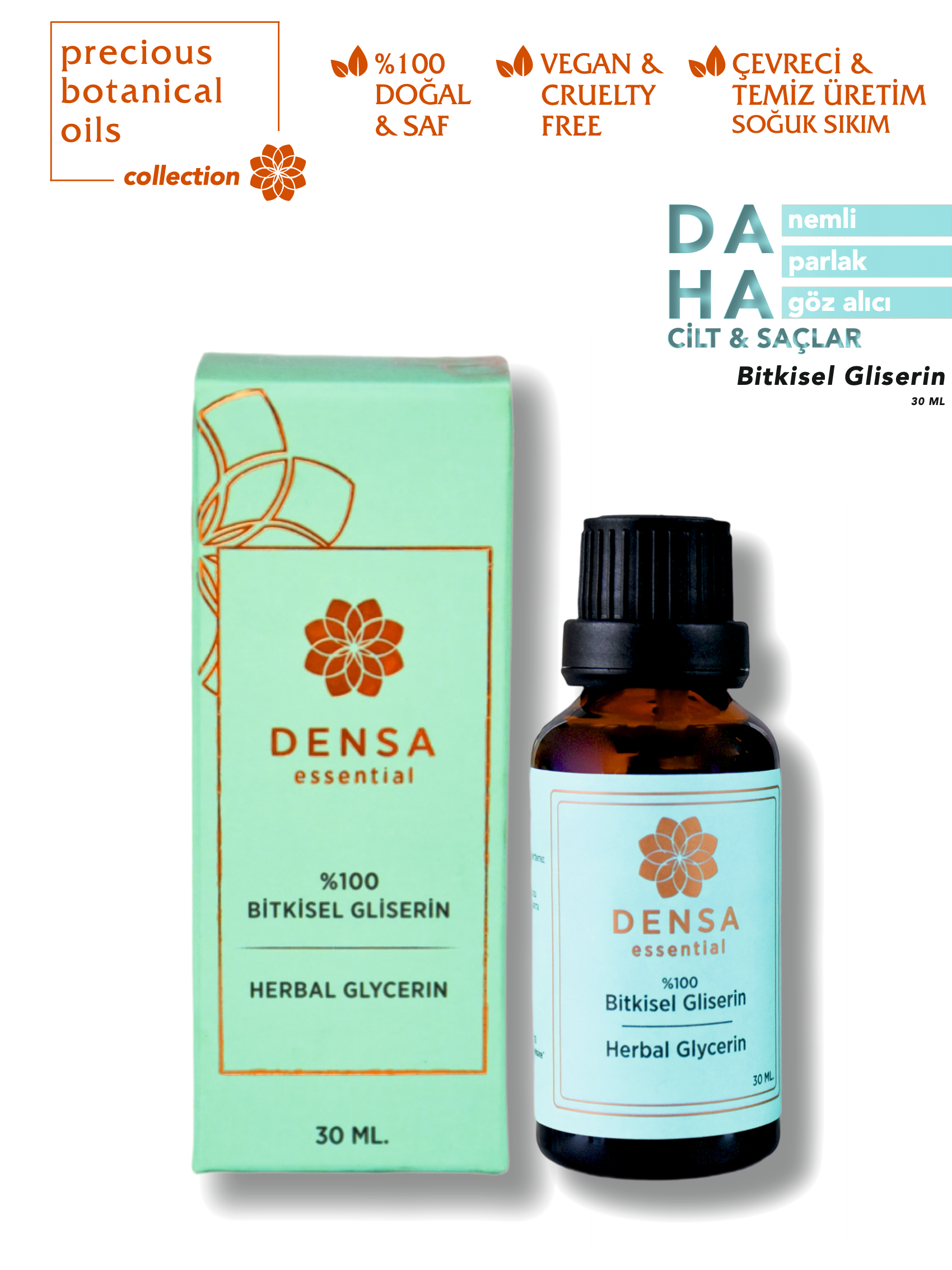 Bitkisel Gliserin 30 ML