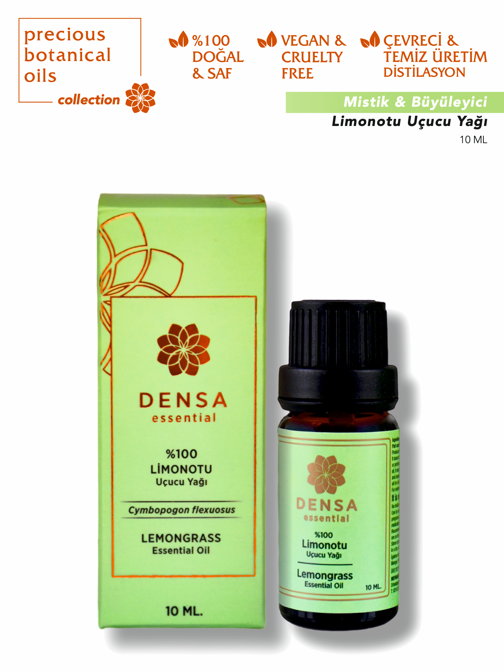 %100 Limonotu Uçucu Yağı 10 ML