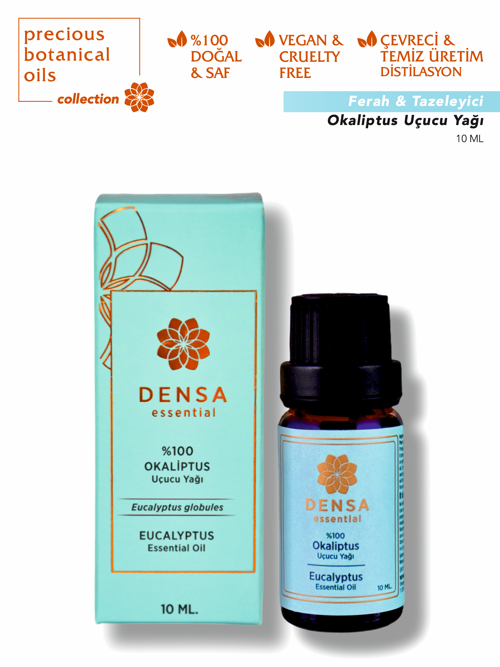 %100 Okaliptus Uçucu Yağı 10 ML