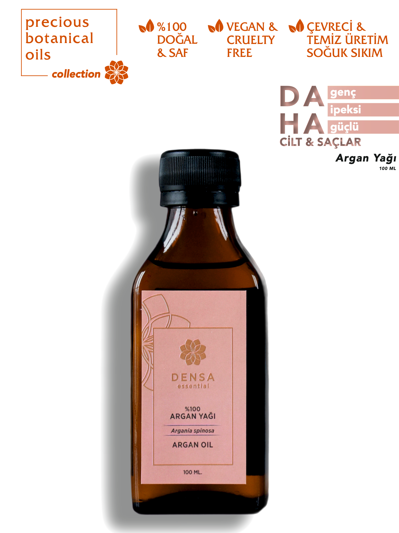 %100 Argan Yağı Soğuk Sıkım