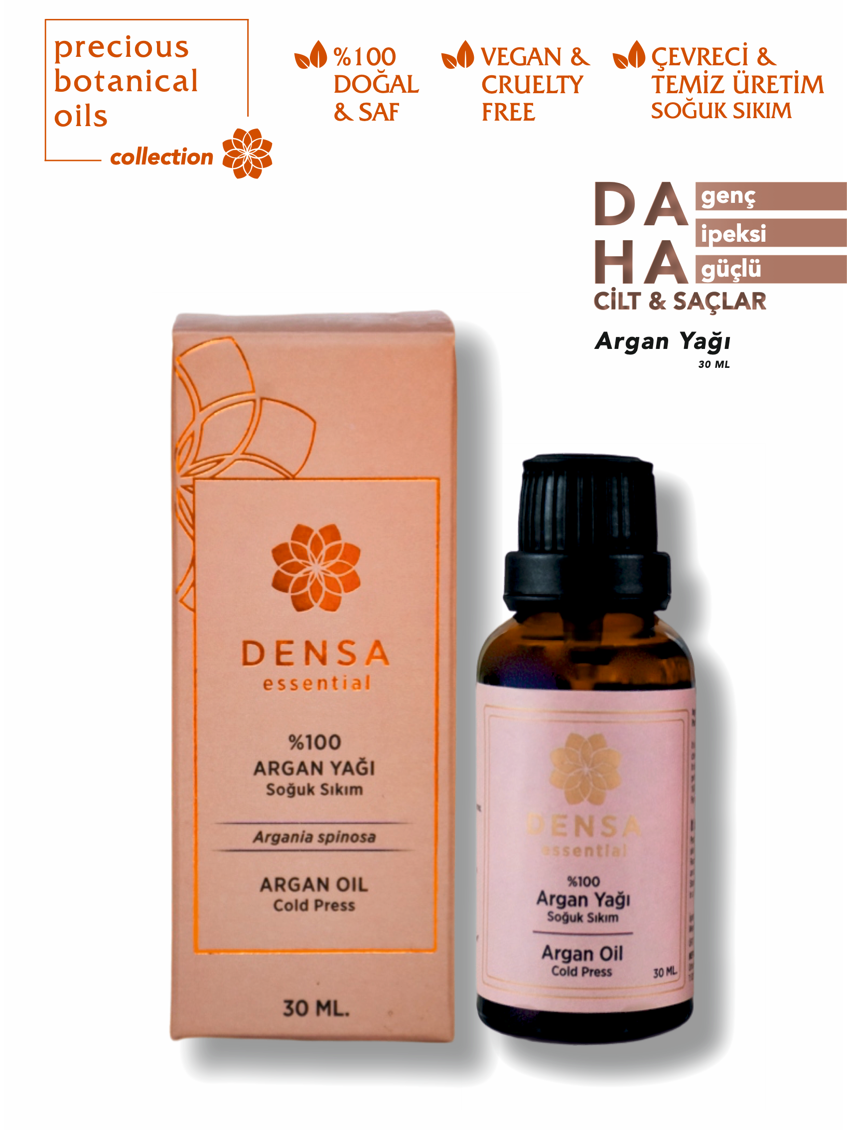 %100 Argan Yağı 30 ML